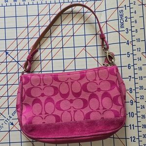 COACH Pink Signature Bag